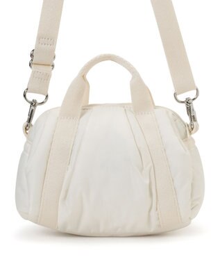 LeSportsac SHEEN MINI DUFFEL/ホワイトマシュマロ ホワイトマシュマロ