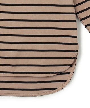 J.PRESS YORK STREET 【WOMEN】バスクTシャツ ブラウン系1