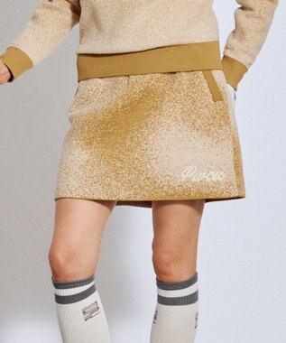 【手洗い洗濯可】 【WOMEN】グラデーションニットスカート ゴルフ レディース