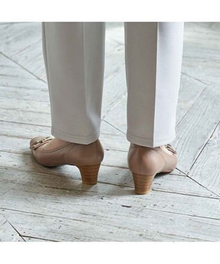 Riz raffinee <Riz raffinee>バックルデザインパンプス キャメル