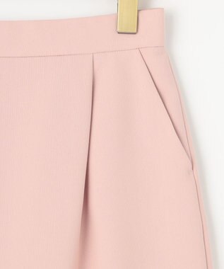 組曲 L 【KUMIKYOKU NAVY】コンフォータブルドレープ コクーンスカート ピンク系