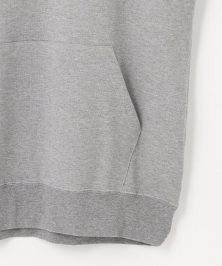 JOSEPH ABBOUD MOUNTAIN 【SPACE／UNISEX】オーガニックコットン使用 ヴィンテージインレー パーカー ライトグレー系