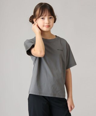 Columbia Columbia/ キッズアイテム/ ユースコールドベイダッシュグラフィックショートスリーブTシャツ /コロンビア City Grey Back Print