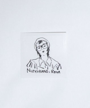 NIZYU KANO 【竹下玲奈コラボ】My Backpack Lサイズ ブラック