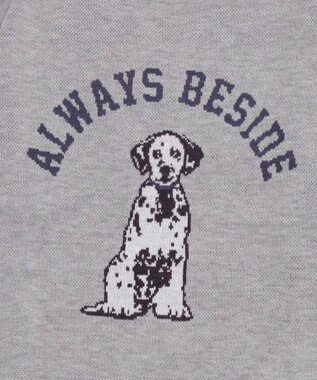 WEGO 【洗える】グラフィックニットBIGプルオーバー 柄9