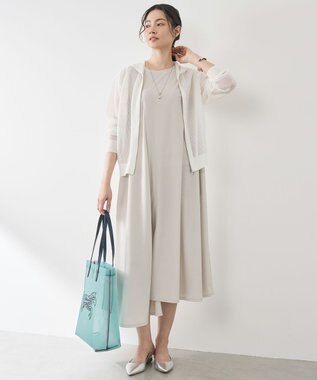 自由区 【WEB先行販売】ストレッチアムンゼン ワンピース ベージュ