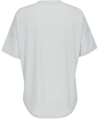 CW-X 【WOMEN】 CW-X Ｔシャツ 梨地素材 薄手 シアー感 スポーツウェア 半袖 レディース DLY125 /ワコール グレー