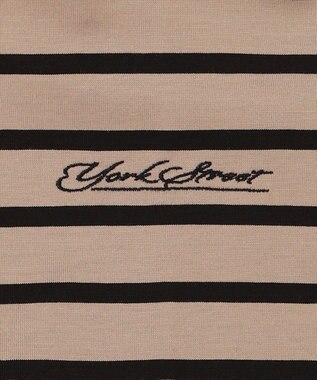 J.PRESS YORK STREET 【WOMEN】バスクTシャツ ブラウン系1