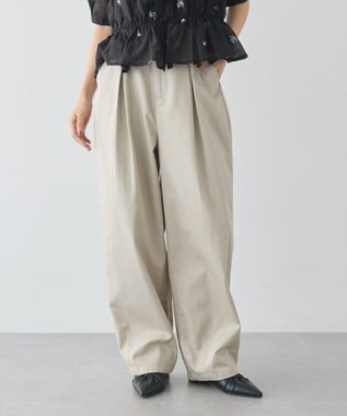earth music&ecology チノタックパンツ