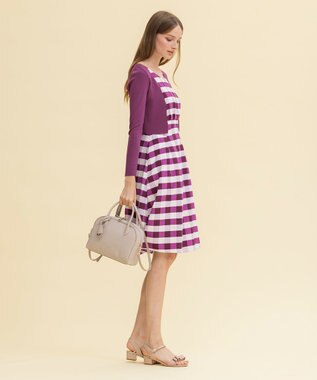 TOCCA 【洗える！】SQUARE BOLERO ボレロ ライラック系