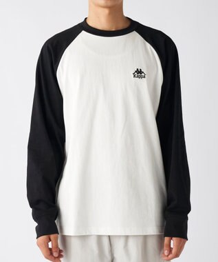 OP／FILA 【Kappa】オーバーサイズ ドロップショルダーロンT ホワイト