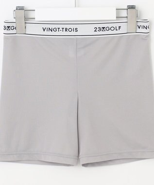 23区GOLF 安心アイテム【WOMEN】インナー スパッツ ライトグレー系