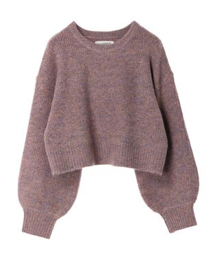 Green Parks ・ＥＬＥＮＣＡＲＥ　ＤＵＥ　ミックスシャギーニット Pink