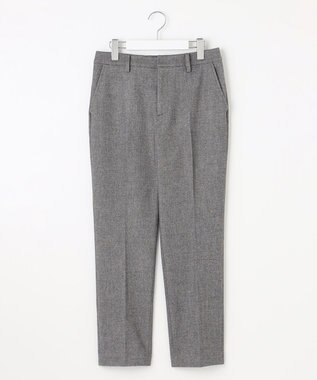 J.PRESS LADIES S 【洗える】チェルビック テーパード パンツ グレー系