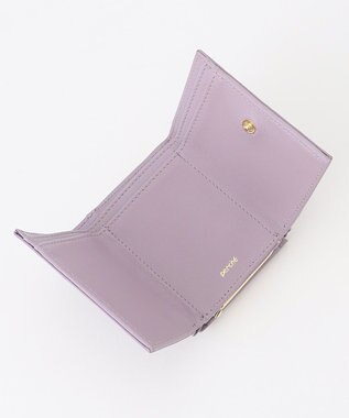 UNBILLION perche ジェムストーンがま口3つ折り財布 ラベンダー