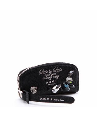 A.D.M.J. モーツァルト クリスタルソーイングコインケース BLACK