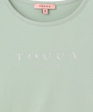 TOCCA 【洗える】TOCCA NEW YORK LOGO TEE Tシャツ トッカブルー系