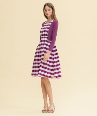 TOCCA 【洗える！】SQUARE BOLERO ボレロ ライラック系