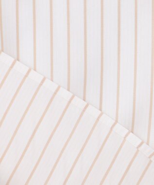 GOTAIRIKU 【形態安定】PREMIUMPLEATS_レギュラーカラー 通年ドレスシャツ（ボーダー） ダークブラウン系1