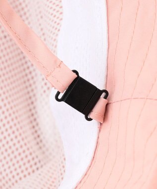 ANY KIDS 【UVカット/撥水/日よけ付き】バケットハット ピンク