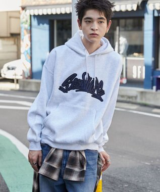 WEGO ワッペンロゴパーカー グレーその他