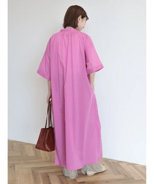 AMERICAN HOLIC ふんわりインドボイルロングワンピース Pink