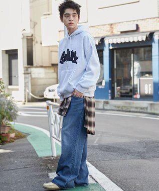 WEGO ワッペンロゴパーカー グレーその他