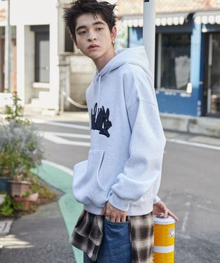 WEGO ワッペンロゴパーカー グレーその他