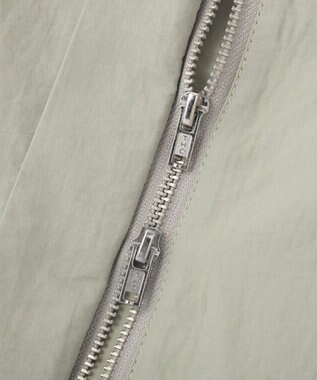 CRAFT STANDARD BOUTIQUE ナイロンダブルウエストIラインスカート Light Beige