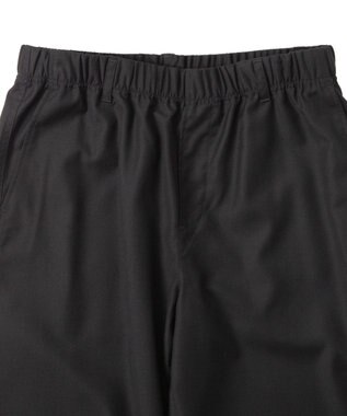 WEGO 【ウエストゴム】TRイージーストレートパンツ ブラック