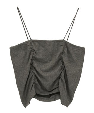 CRAFT STANDARD BOUTIQUE 2点セット/カーディガン＆ビスチェ Gray Mixture