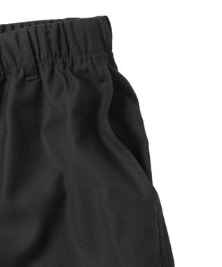 WEGO 【ウエストゴム】TRイージーストレートパンツ ブラック