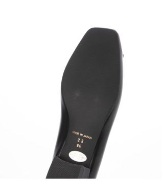 Riz raffinee <Riz raffinee>モチーフ金具付バレエパンプス ブラック