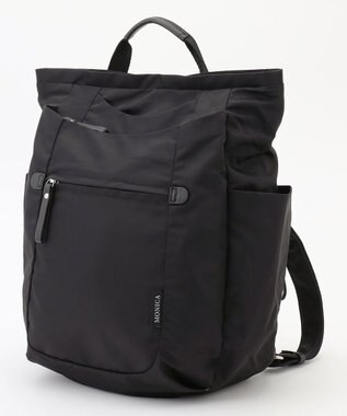 LA BAGAGERIE 【MONICA】ラウンドリュックサック ブラック