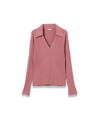 JOSEPH ニットプリッセ　ロングスリーブニット Musk