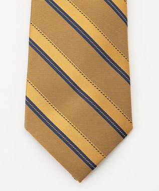 J.PRESS MEN 【STRUCTURE MIX COLLECTION】レジメンタル  ネクタイ イエロー系1