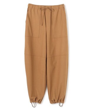UNFILO L ライトフランネル イージーパンツ キャメル