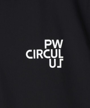 PW CIRCULUS 【機能性素材 TM ICE 使用】【MEN】ハーフジップ シャツ ブラック系