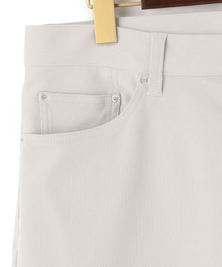 J.PRESS MEN 【WEB・一部店舗限定】ピケストレッチパンツ ライトグレー系