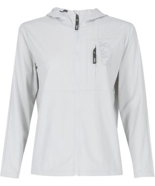 CW-X 【WOMEN】 CW-Ｘ レディス アウタートップス フードつき ジャケット はっ水性のある素材 UVカット率90％以上（本体） 長袖 DWY559 /ワコール グレー