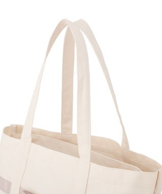 Maison de FLEUR マルチポケット帆布トートMバッグ Ivory