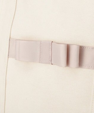 Maison de FLEUR マルチポケット帆布トートMバッグ Ivory