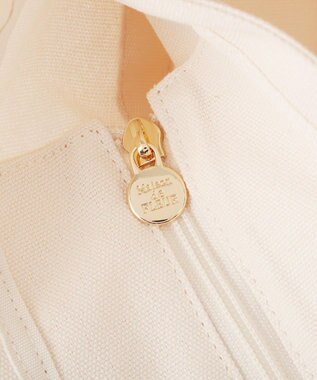 Maison de FLEUR マルチポケット帆布トートMバッグ Ivory