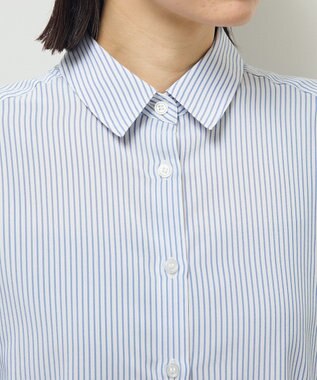 Green Parks レギュラーカラーインナーシャツ Stripe