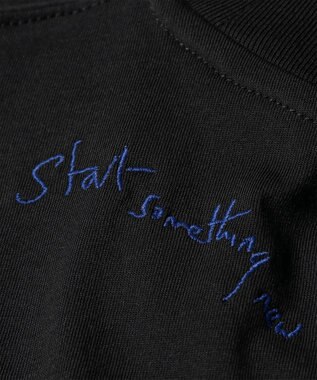 Paul Smith ハンドドローイング刺繍 半袖Tシャツ ブラック
