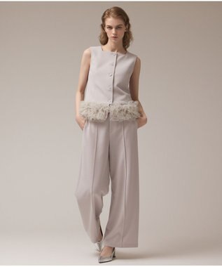 チュールヘムカットトップ