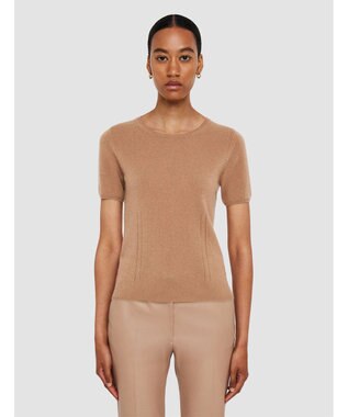 JOSEPH 【洗える】ライトピュアカシミヤ　ニットTシャツ Blusher