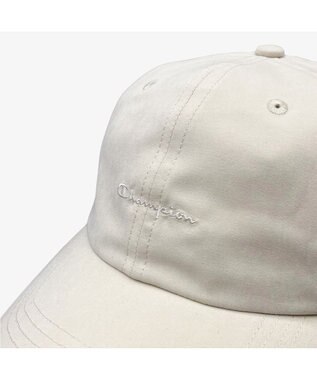 林八百吉商店 Champion ピーチスウェードキャップ アイボリー