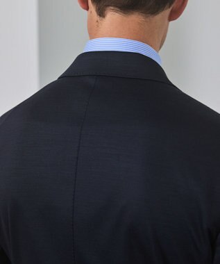 GOTAIRIKU セットアップ対応【洗える/ストレッチ/シワになりにくい】ウォッシャブルジャージー セットアップジャケット_無地（25年モデル） ネイビー系