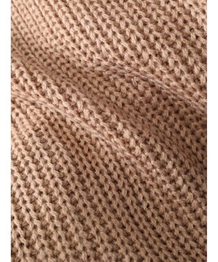 earth music&ecology ツイストデザインニット Pink Beige